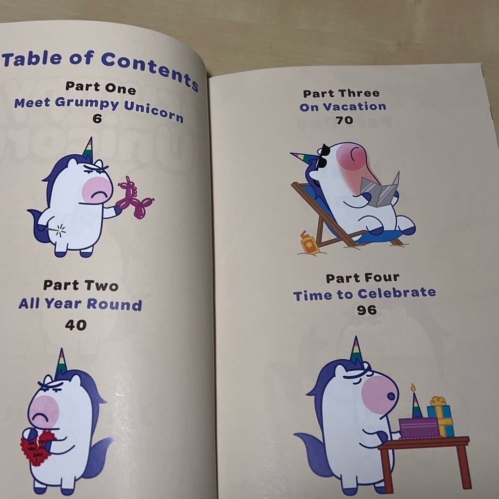 Grumpy Unicorn by Joey Spiotto Scholastic Graphic Novel Comic Book - Picture 4 of 4
